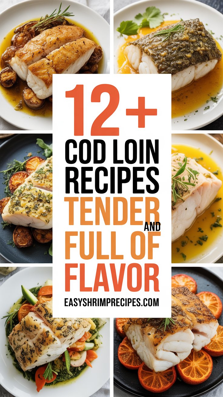 12+ Cod Loin Recipes Tender And Full Of Flavor