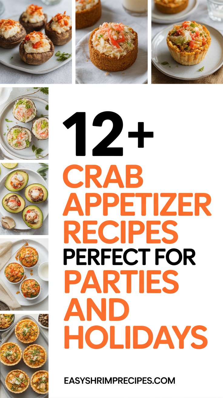 12+ Crab Appetizer Recipes Perfect for Parties and Holidays