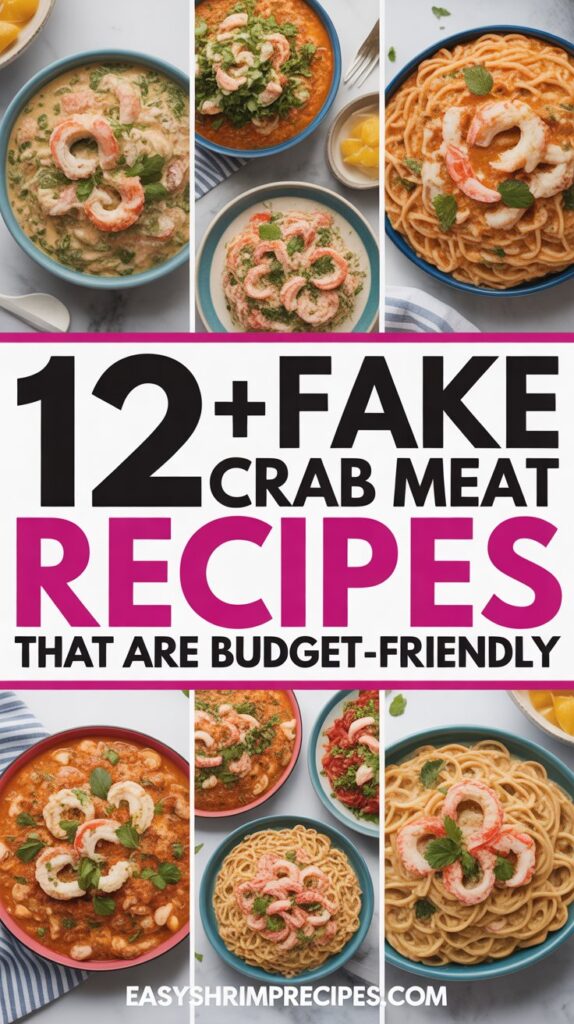 12+ Fake Crab Meat Recipes That Are Budget-Friendly and Delicious