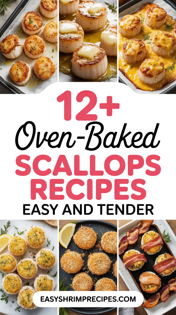 12+ Oven-Baked Scallops Recipes Easy And Tender