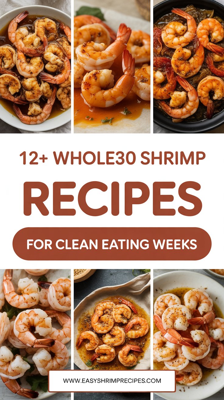 12+ Whole30 Shrimp Recipes for Clean Eating Weeks