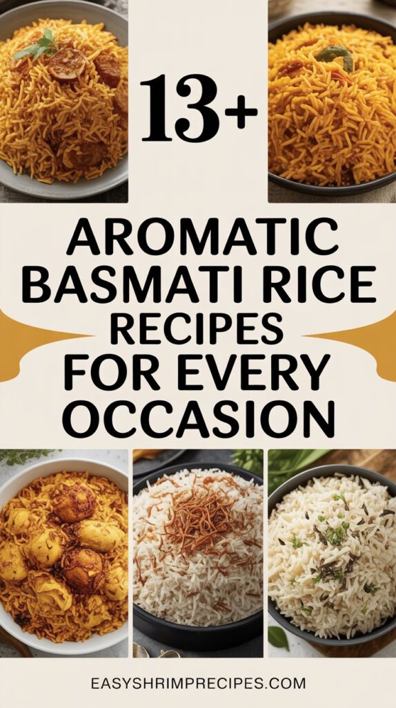13+ Aromatic Basmati Rice Recipes for Every Occasion 13+ Aromatic Basmati Rice Recipes for Every Occasion