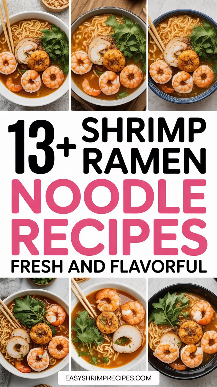 13+ Shrimp Ramen Noodle Recipes Fresh And Flavorful
