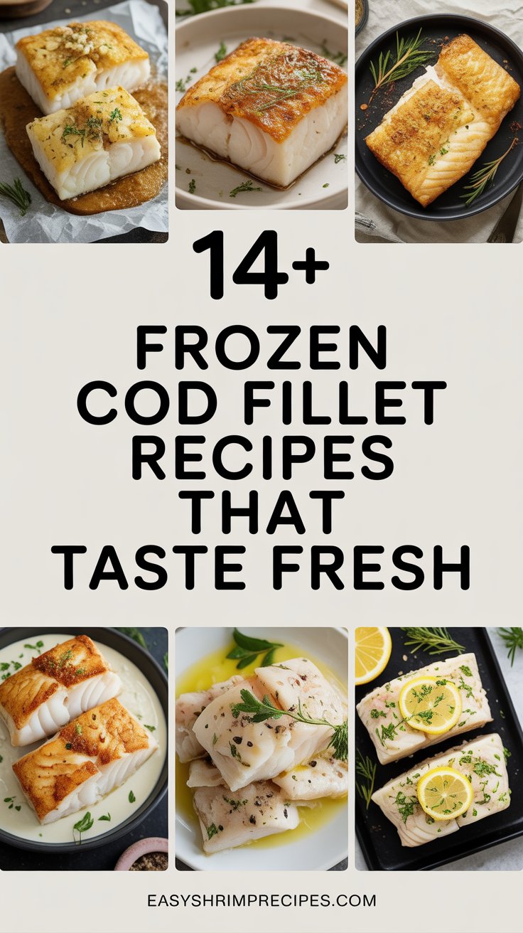 14+ Frozen Cod Fillet Recipes That Taste Fresh