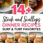 14+ Steak And Scallops Dinner Recipes Surf & Turf Favorites