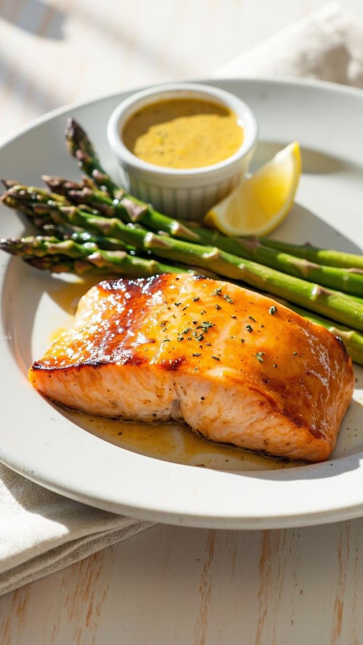 15-Minute Honey-Mustard Salmon