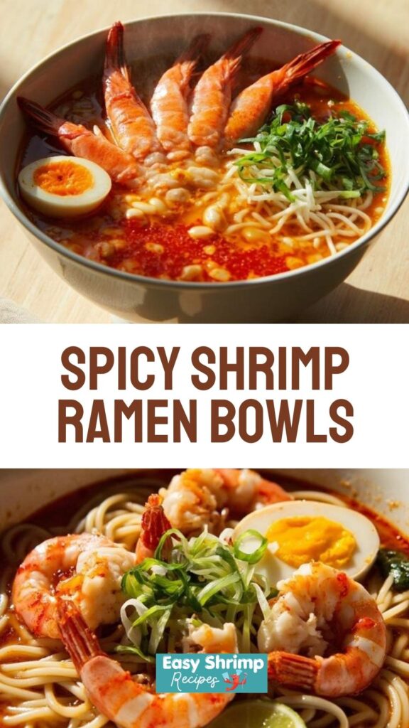 Spicy Shrimp Ramen Bowls