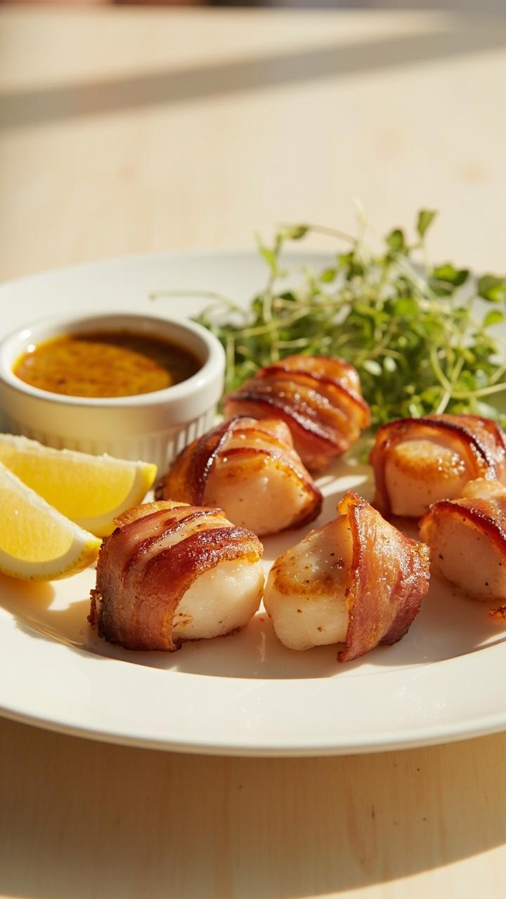 Bacon Wrapped Scallops