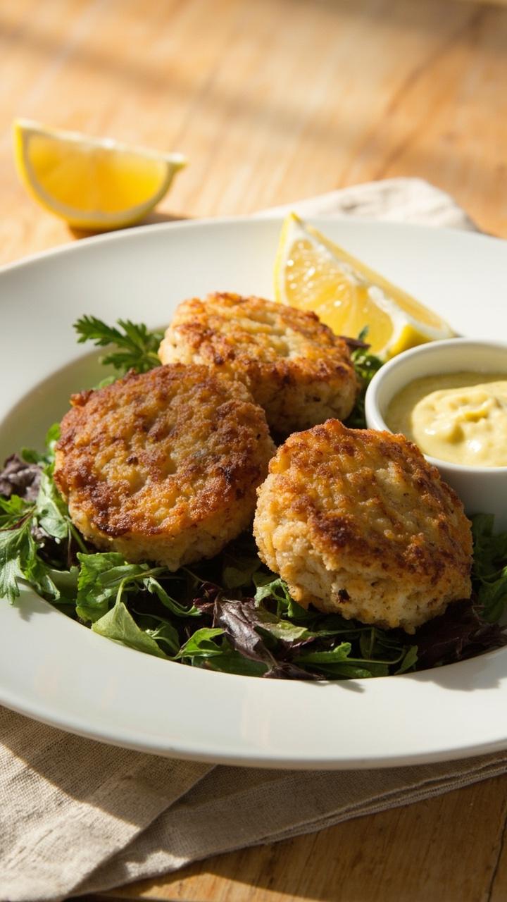 Crab Cakes with Remoulade Sauce