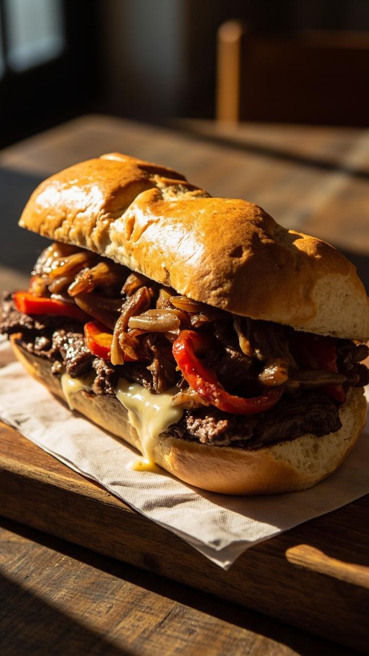 Philly Cheese Steak Sandwich Recipe