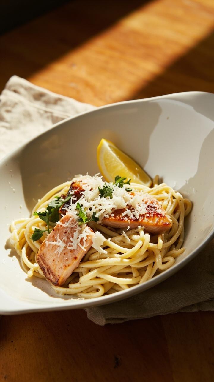 Salmon Pasta