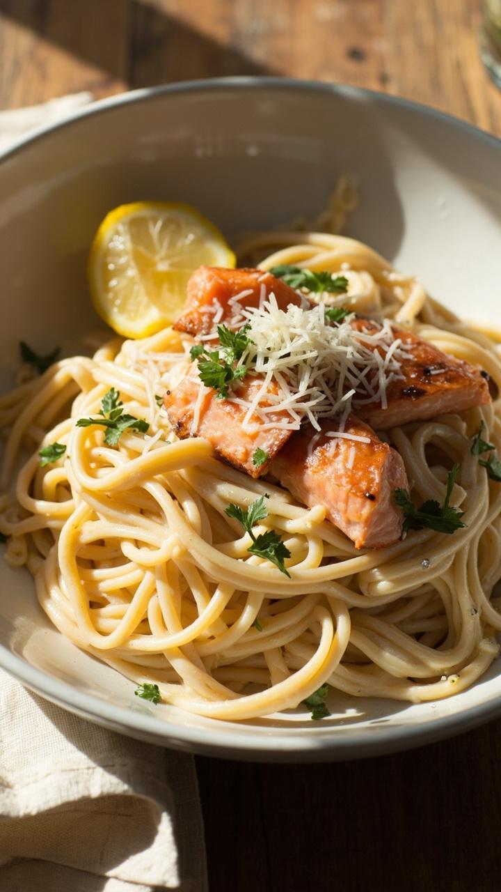 Salmon Pasta